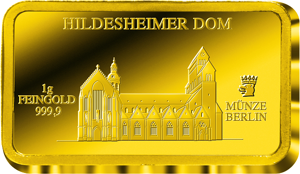 Goldbarren Hildesheimer Dom