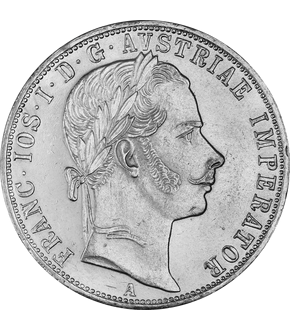 Silber-Gulden/Florin der k. u. k. Doppelmonarchie