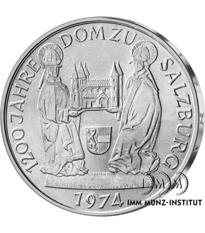 50-Schilling-Gedenkmünze ''1200 Jahre Dom zu Salzburg''