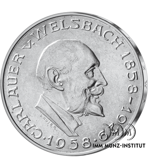 25-Schilling-Gedenkmünze ''Carl Auer von Welsbach''