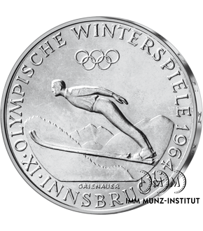 50-Schilling-Gedenkmünze ''Olympische Winterspiele Innsbruck''