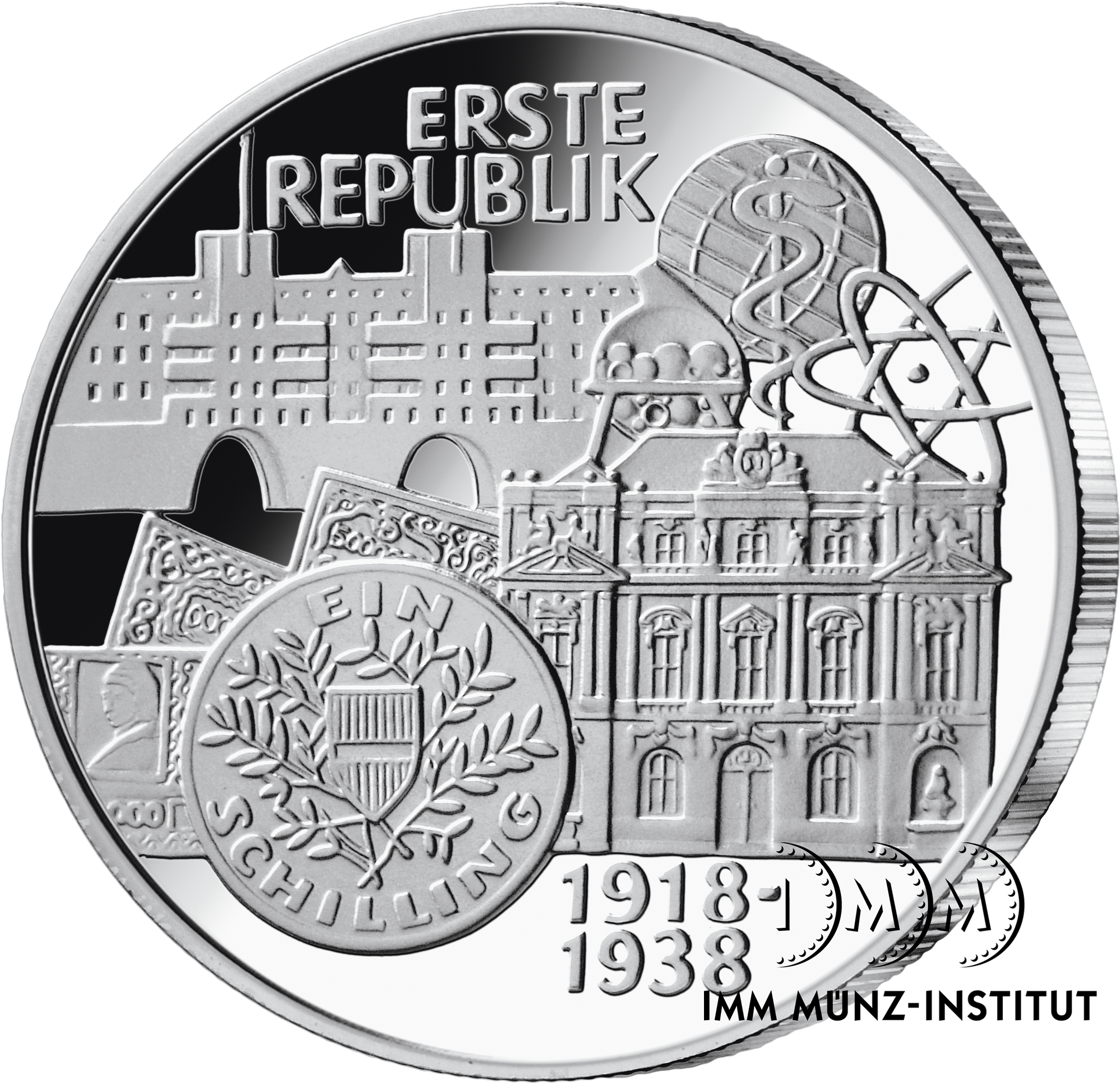 100-Schilling-Gedenkmünze ''Erste Republik''