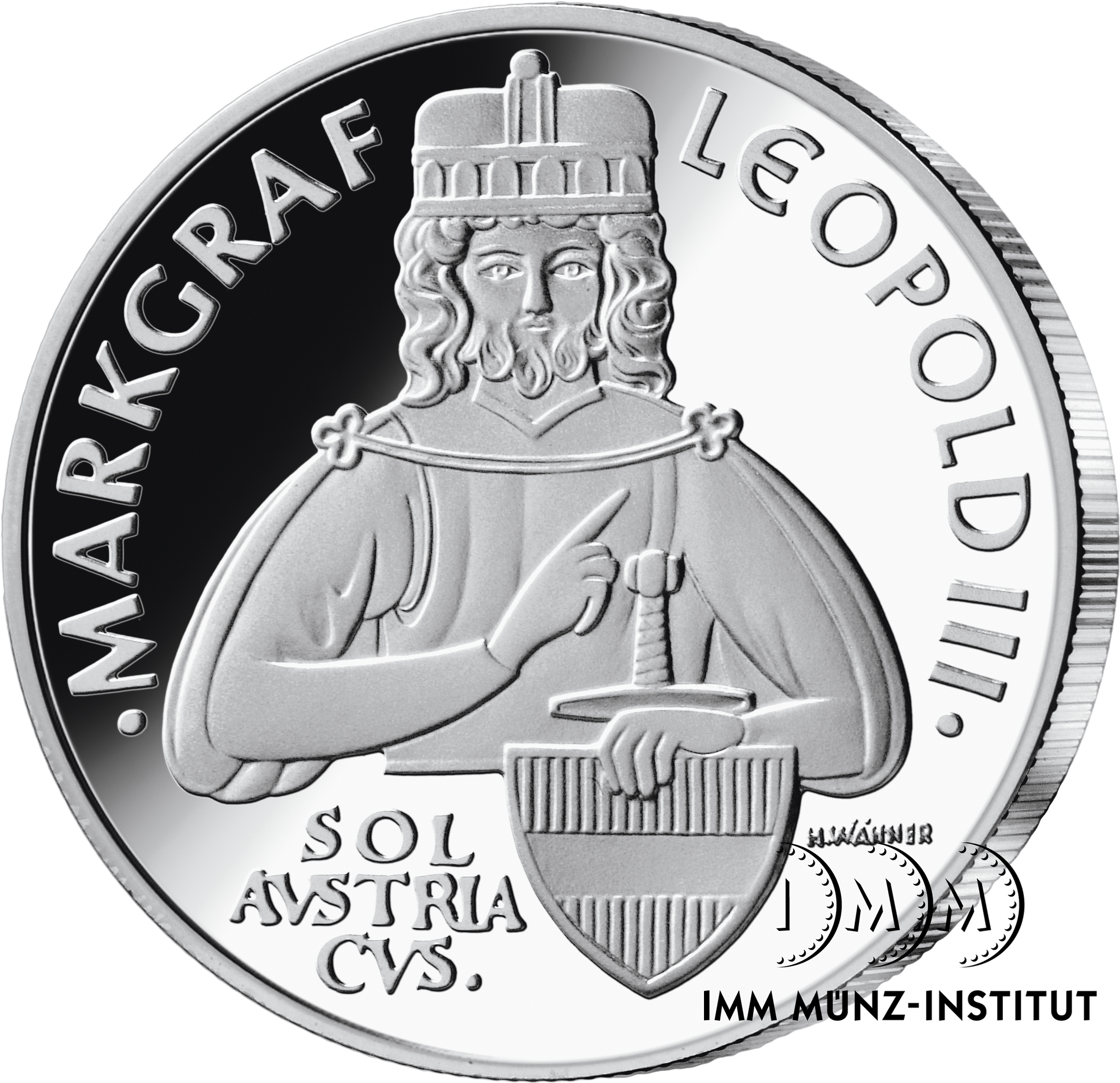 100-Schilling-Gedenkmünze ''Leopold III.''