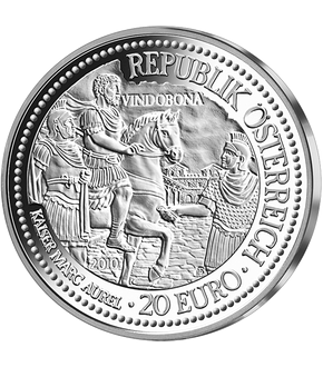 20-Euro-Silbermünze 2010 ''Vindobona''