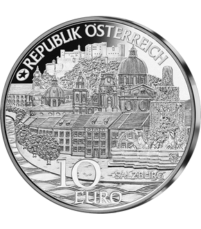 10-Euro-Silbermünze 2014 ''Salzburg''