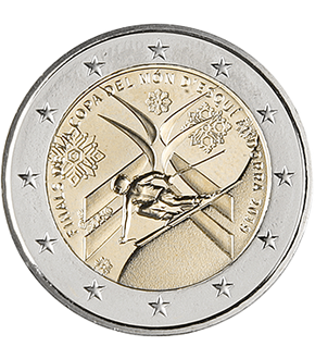 Monnaie de 2 Euros « Finale Coupe du Monde de Ski Alpin » BU Andorre 2019