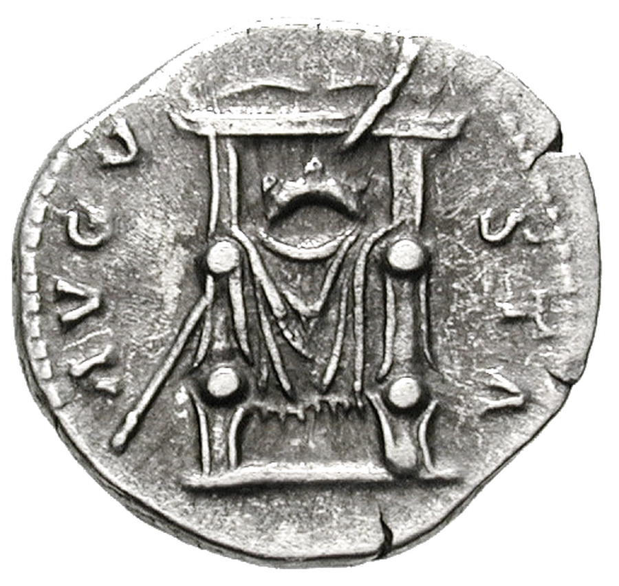 Rückseite der Münze "Kaiserin Faustina I."