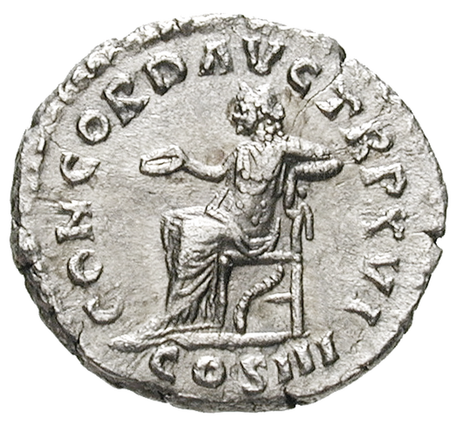 Rückseite der Münze "Mark Aurel"