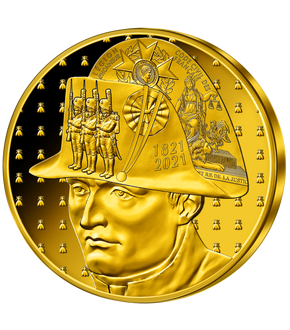 Frankreichs 5-Euro-Goldmünze ''Napoleon Bonaparte''