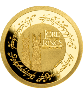 Kleingold-Münze "Der Herr der Ringe - Die zwei Türme"