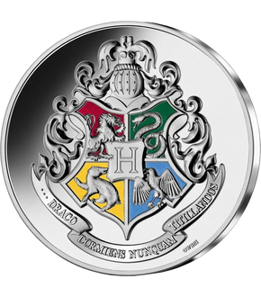 10-Euro-Silbermünze "Hogwarts" aus Frankreich