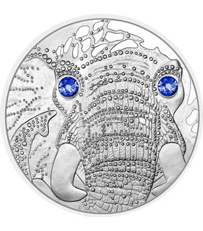 Österreichs 20-Euro-Silbermünze 2022 "Ruhe des Elefanten"