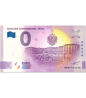0-Euro-Schein "Schloss Schönbrunn"