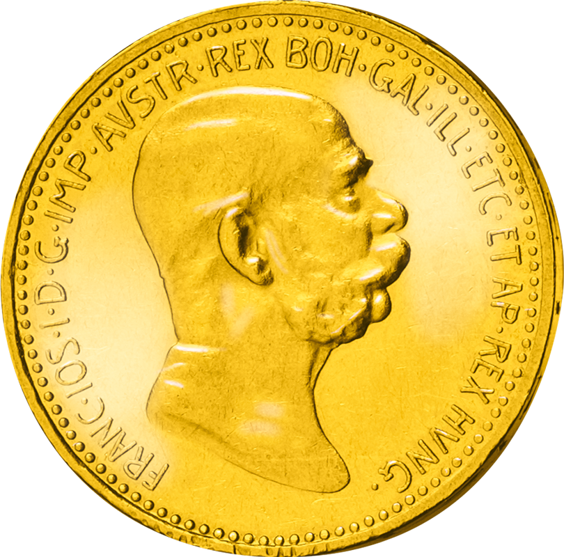 Original-Goldmünzen der berühmtesten europäischen Kaiser und Könige