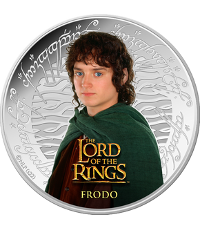 Gedenkmünze "Frodo" aus der offiziellen "Der Herr der Ringe"-Sammlung 