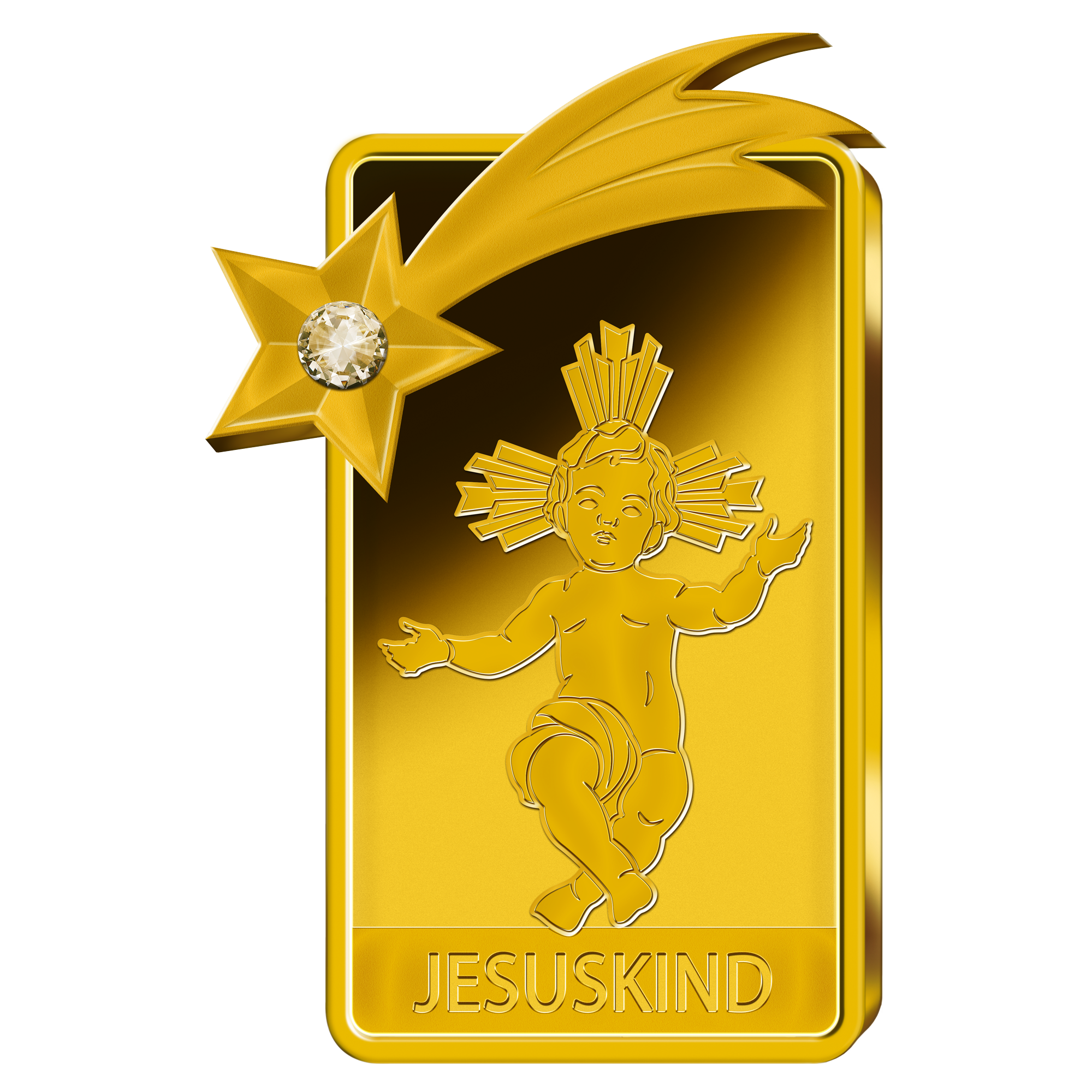Goldbarren "Jesuskind"