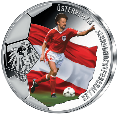 Silber-Gedenkausgabe "Herbert Prohaska - Jahrhundertfußballer"