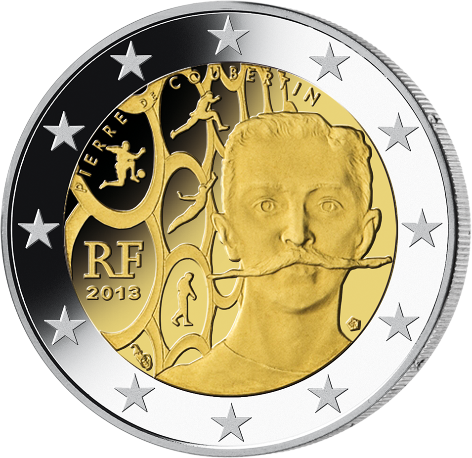 150. Geburtstag von Baron Pierre de Coubertin