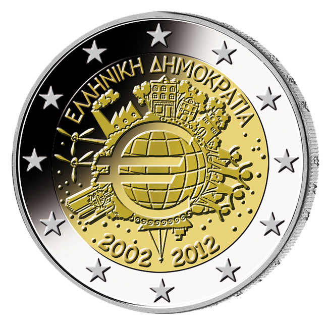 10 Jahre Euro-Bargeld