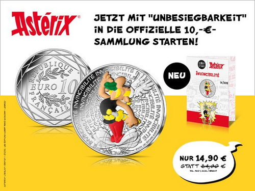 10-Euro-Serie zu Asterix & Obelix