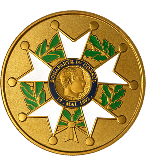 Blister ! Mini-médaille bicentenaire Napoléon Bonaparte