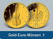 Gold-Euro-Münzen