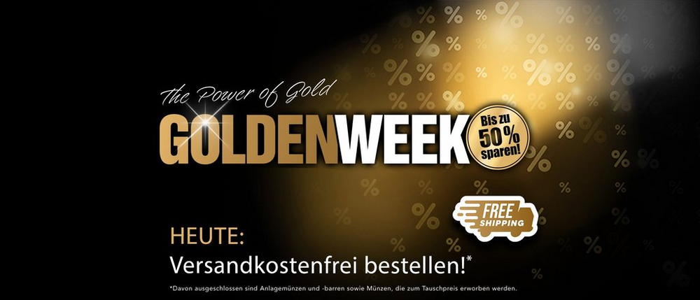 GoldenWeek - bis zu 50% sparen auf über 800 Produkte!