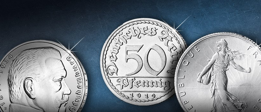 Historische Münzen unter 50 Euro