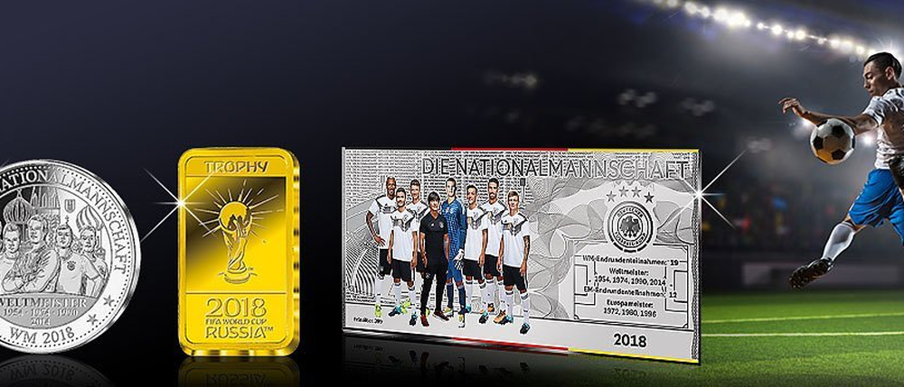 Offizielle Fußball-Münzen und -Gedenkprägungen!