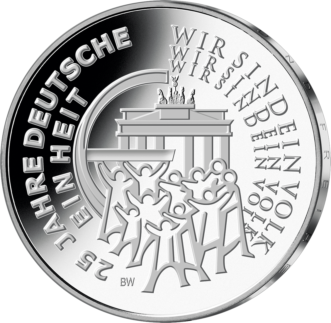 Deutschlands erste 25-Euro-Silber-Gedenkmünze