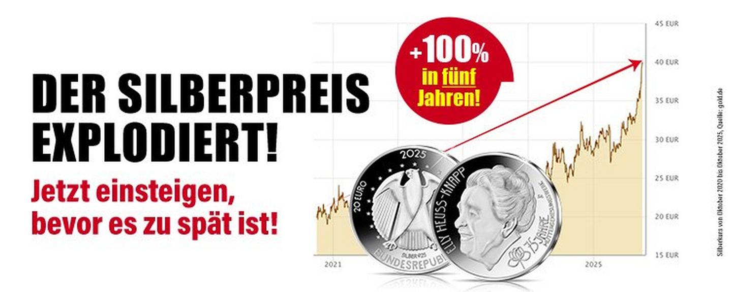 Der Silberpreis explodiert! Jetzt einsteigen, bevor es zu spät ist!