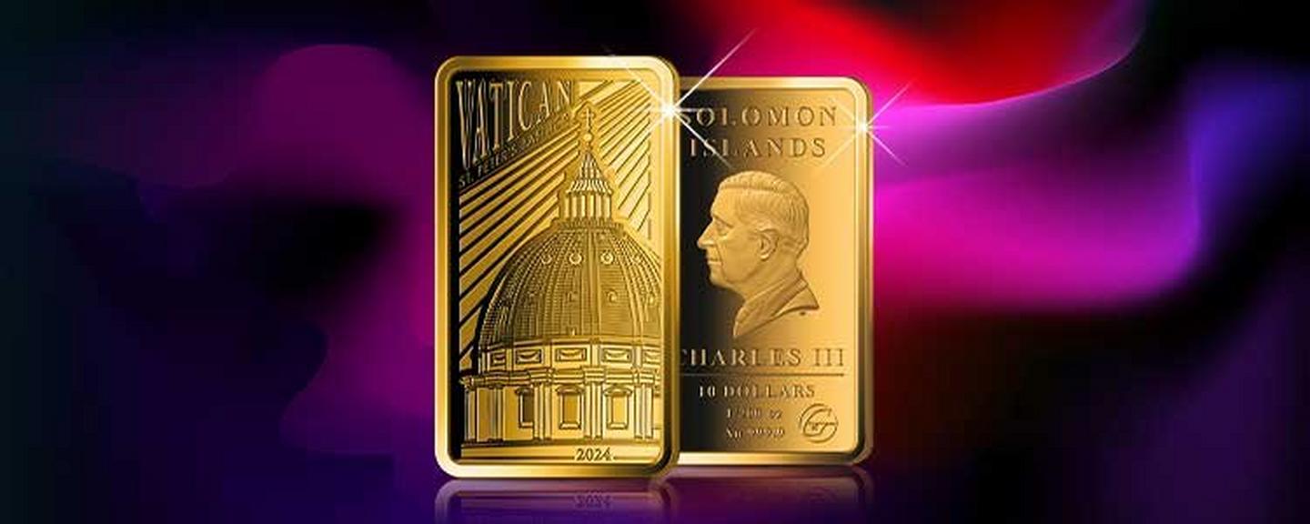 Deal der Woche - Ein echtes Sammlerstück zum Vorteilspreis - Golbarren Vatican 2024 Vorderseite