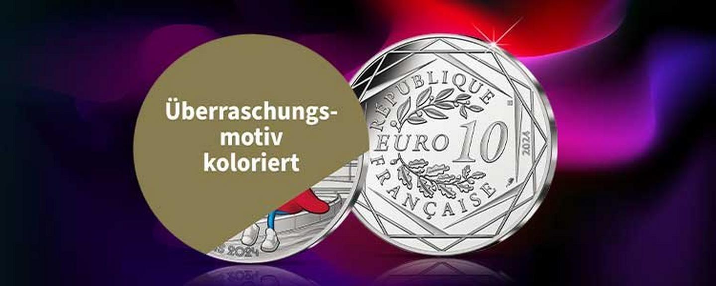 Deal der Woche 20.07.-26.07.2026: Kolorierte Überraschungsmünze als Sammlerstück zum Vorteilspreis