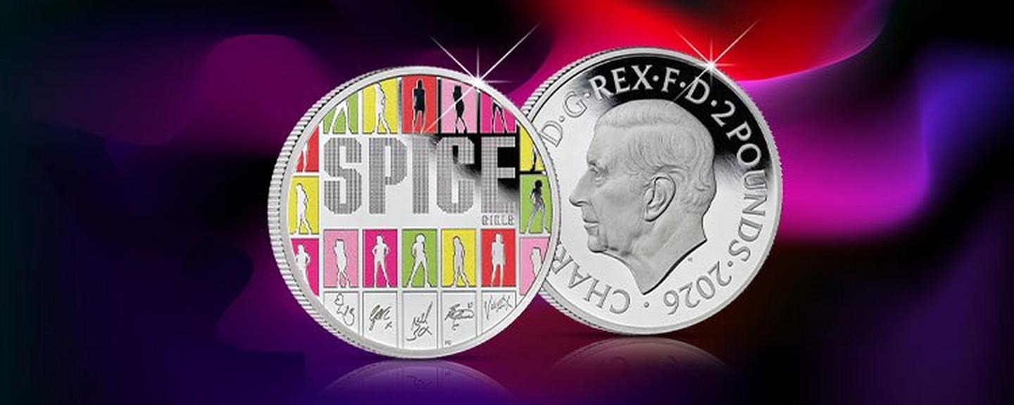 Deal der Woche - Ein echtes Sammlerstück zum Vorteilspreis! - Silbermünze Spice Girls