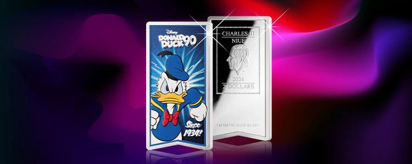 Deal der Woche Silber Gedenkpräung Donald Duck
