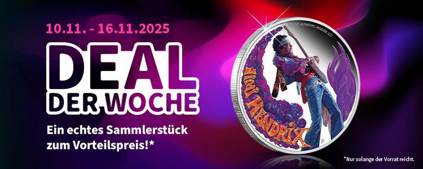Deal der Woche Silbermünze 