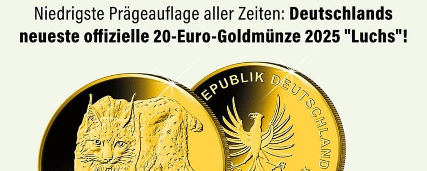 Münzen-News: 20-Euro Goldmünze 