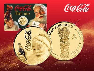Coca-Cola-Prägung „Coca-Cola Santa”