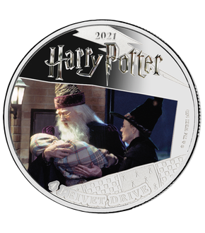 Monnaies colorisées & argentées à l’argent pur «Les films Harry Potter»