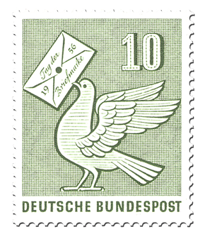 Briefmarke Tag der Briefmarke 1956, Michel-Nr. 247, postfrisch