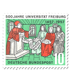 Briefmarke 500 Jahre Universität Freiburg, Michel-Nr. 256, postfrisch
