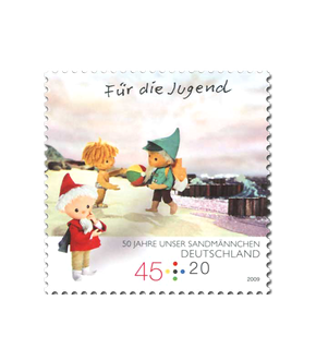 Jugendbriefmarken Jahrgang 2009 - 50 Jahre "Unser Sandmännchen"