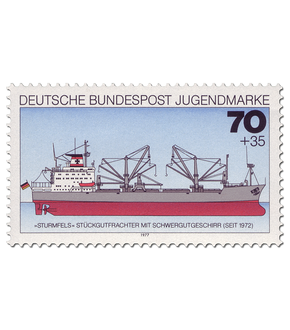 Jugendbriefmarken Jahrgang 1977 - Deutsche Schiffe