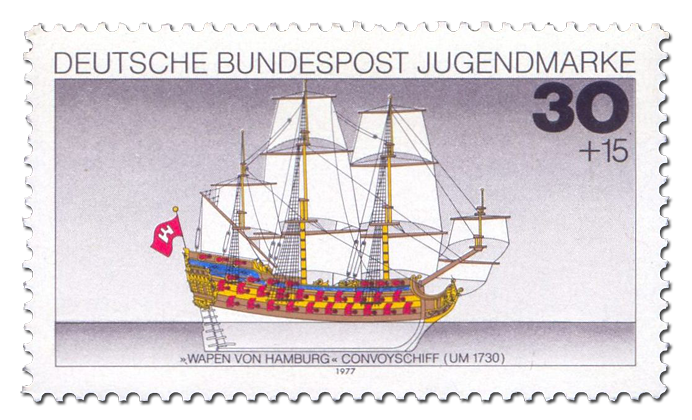 BRD Briefmarken 1977 Jugend: Schiffe Komplett Postfrisch ** MNH - 929-932 Prophila