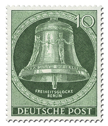 PROPHILA Briefmarken-Set Berlin (West) 1953 Komplett – Katalog-Nr. 101-113 Postfrisch ** MNH | Freiheitsglocke & Gedächtniskirche