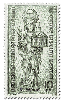 Briefmarken Berlin 25 Jahre Bistum Berlin, postfrisch