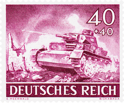 »Die 100 letzten Briefmarken des Deutschen Reiches«