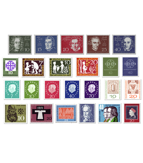 Briefmarken Jahrgangssatz Deutschland 1959
