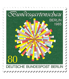 Briefmarke Berlin Bundesgartenschau, Mi.-Nr. 734