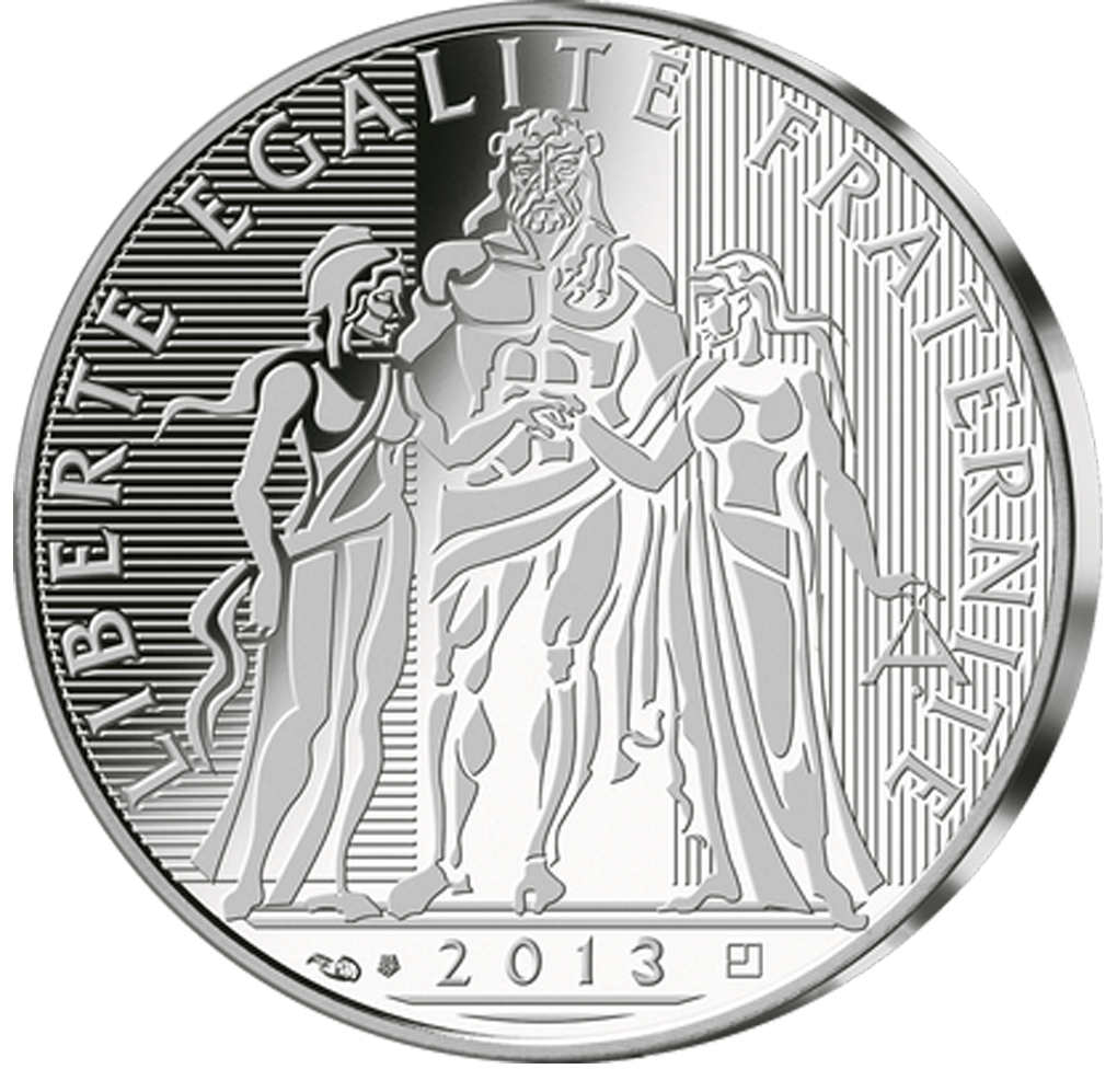 Monnaie 10 Euros en argent «Hercule» 2013